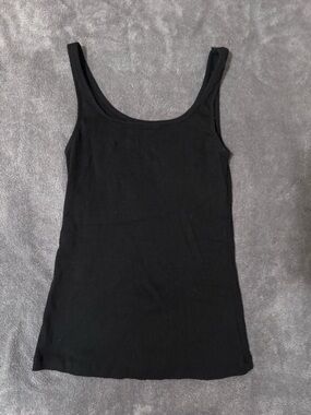 a new day Black Scoop Neck Tank - Women's
